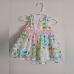 Marmellata Pastel Floral Kids Dress